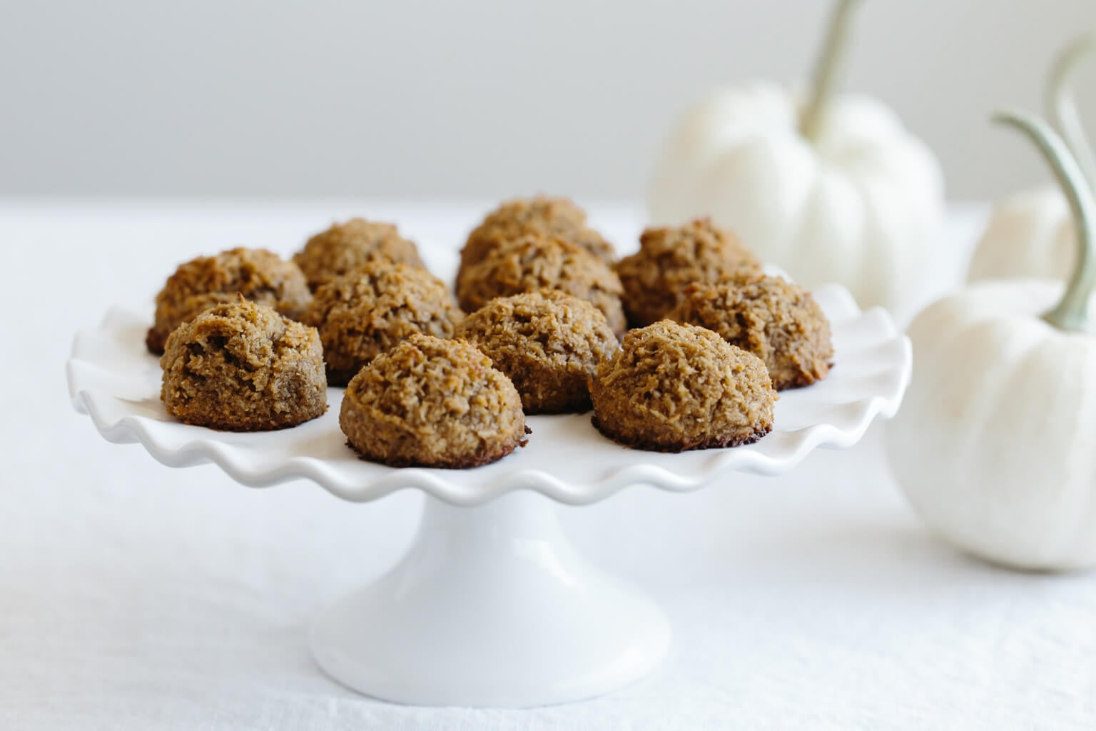 Pumpkin Spice Coconut Macaroons