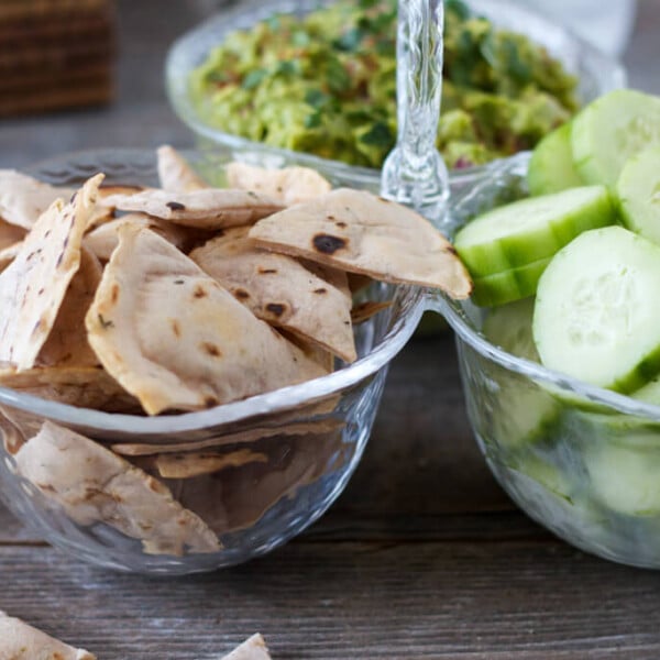 (gluten-free, paleo) Herbed Cassava Tortilla Chips