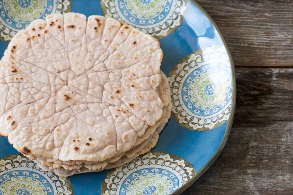 cassava flour tortillas