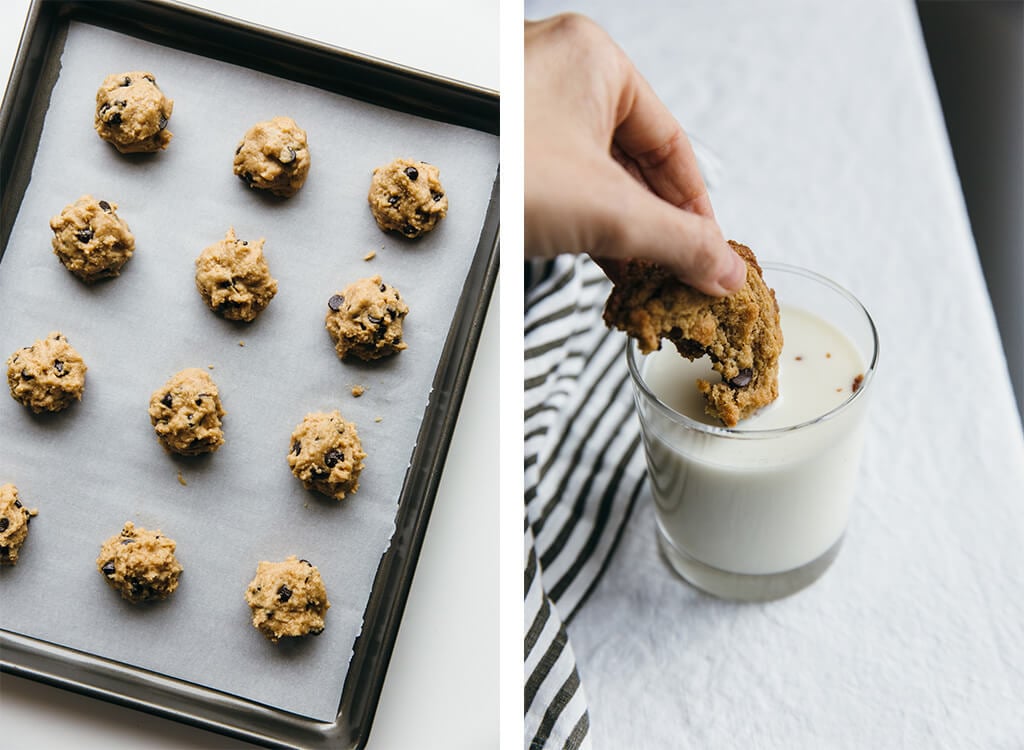 The best chocolate chip cookies. Paleo, vegan, gluten-free, grain-free. 