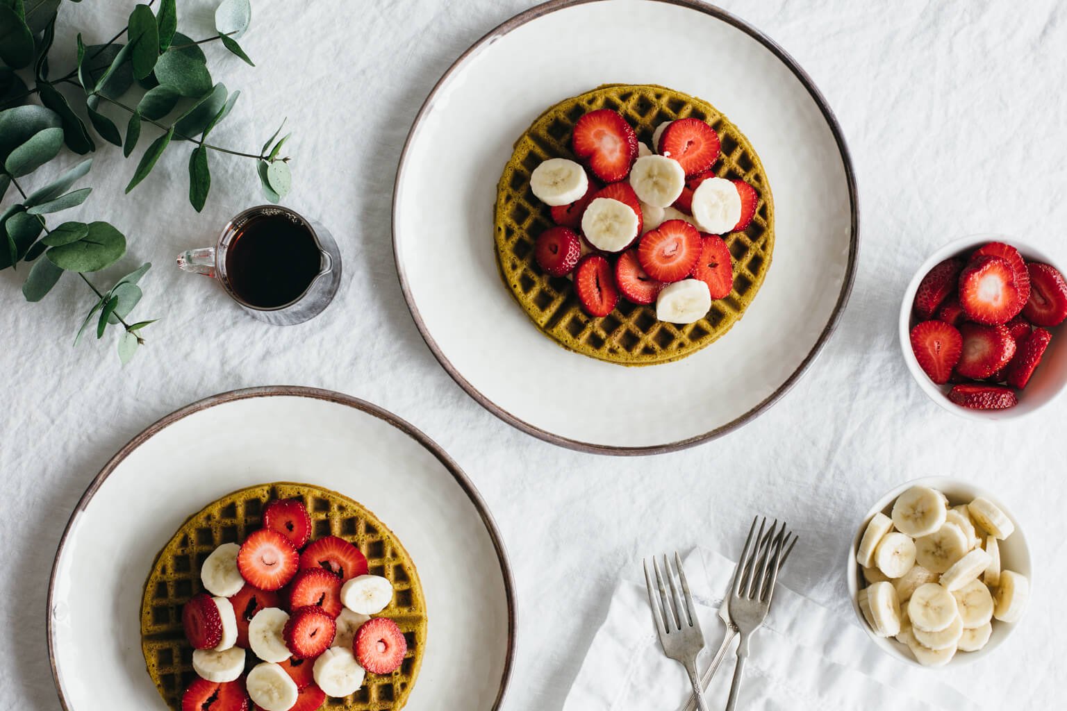 super seed buckwheat waffles (gluten-free, vegan)