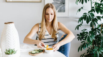 See all of the healthy recipes I eat in a day, with the help of my Vitamix blender.