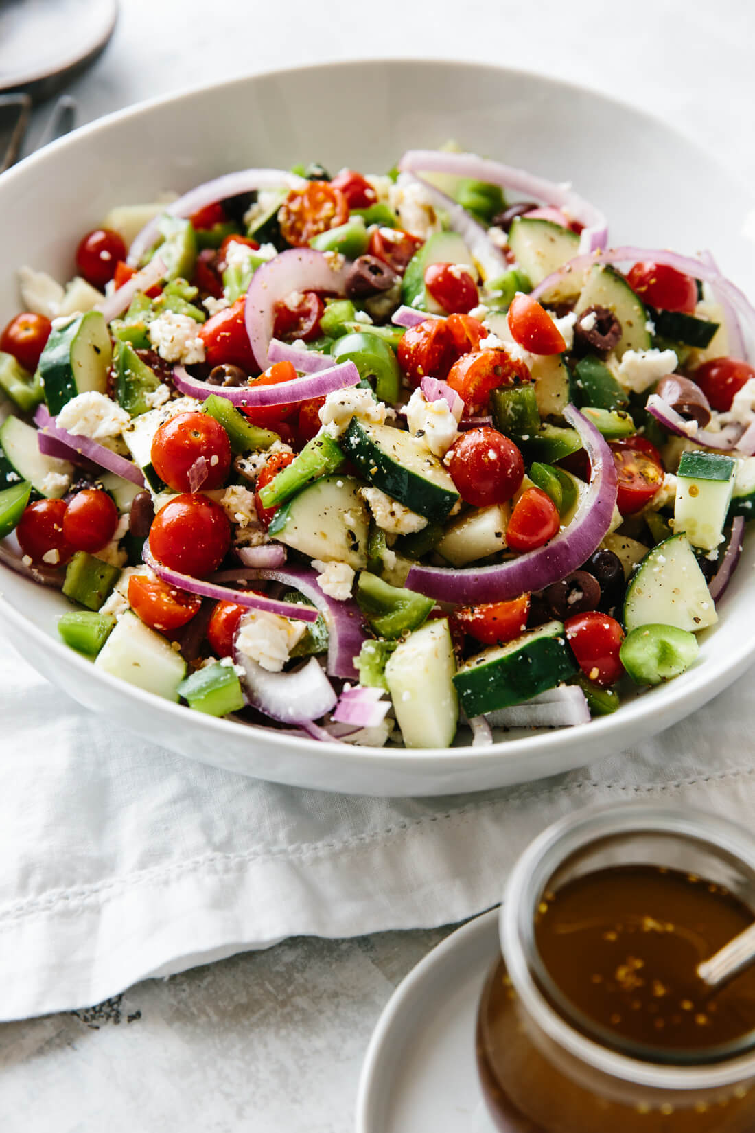 Greek Salad the Classic Recipe Downshiftology