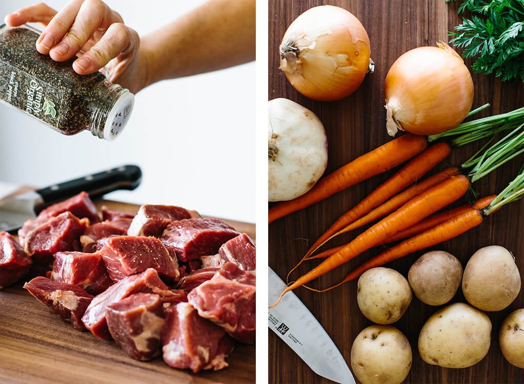Lamb stew is a warm and flavorful stew recipe of tender lamb, potatoes, turnip, and onions! Making lamb stew.