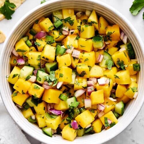 Mango salsa recipe.