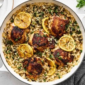 Chicken and rice recipe.