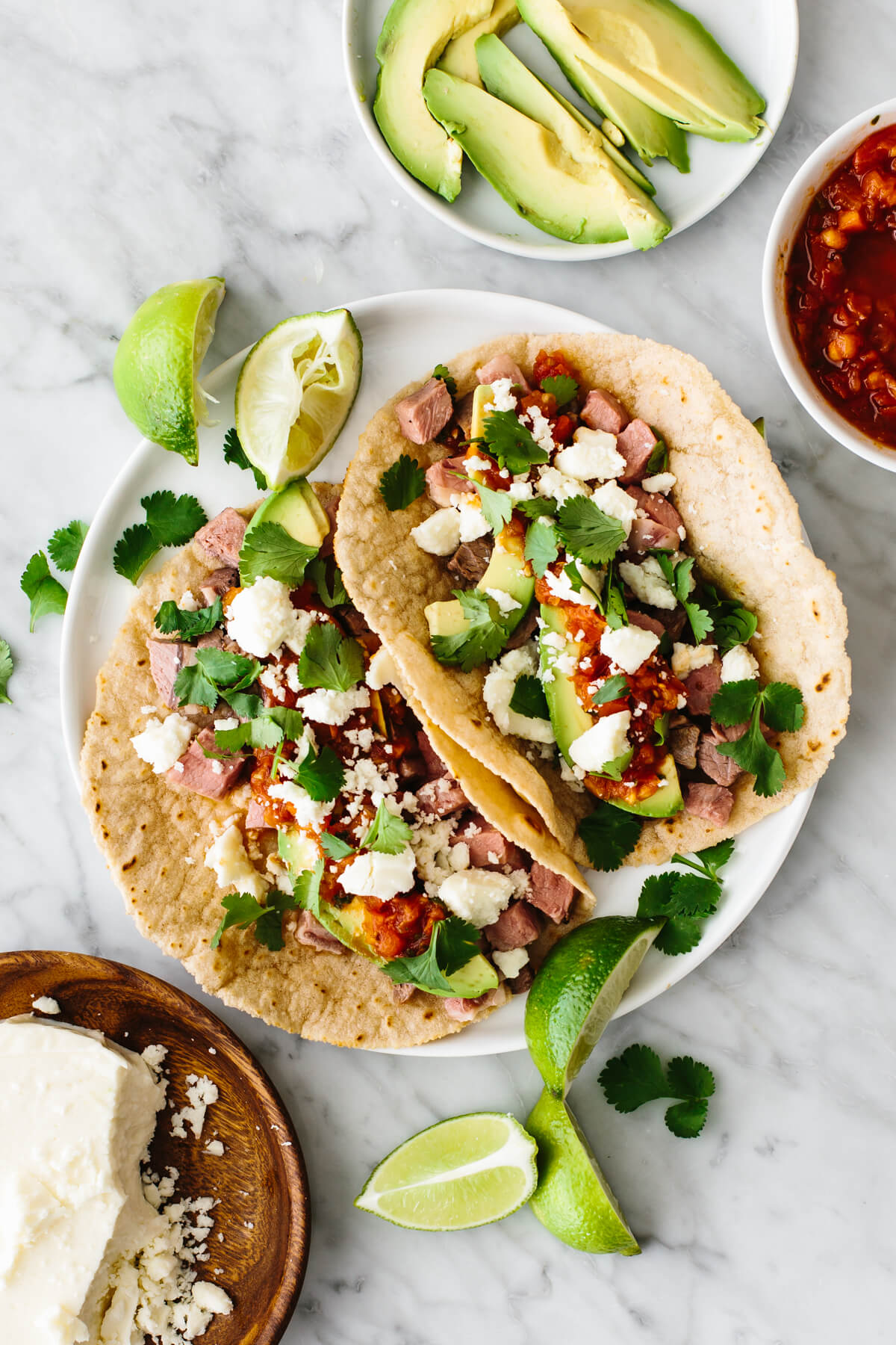 Prime Rib Tacos - Downshiftology