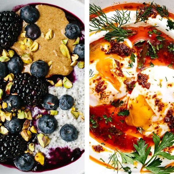 Healthy breakfast ideas.