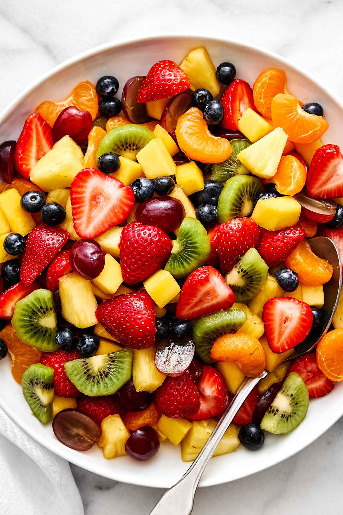 Fruit salad recipe.