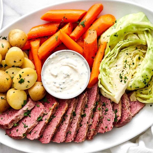 Corned beef and cabbage recipe.