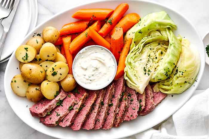 How to make corned beef and cabbage.