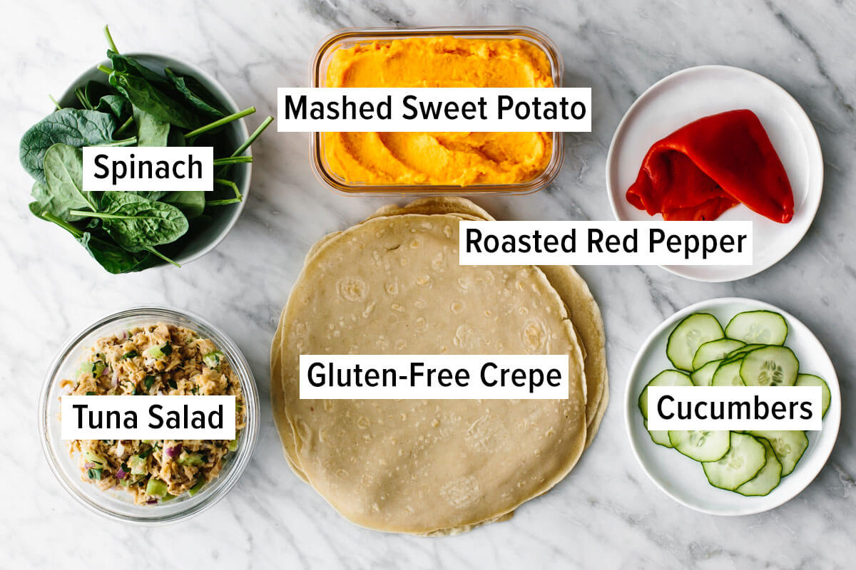 This budget meal prep shows that healthy eating doesn't have to break the bank. Turn 11 prepped ingredients into 7 meals that costs $3 or less! Ingredients for tuna salad wrap for a budget meal prep