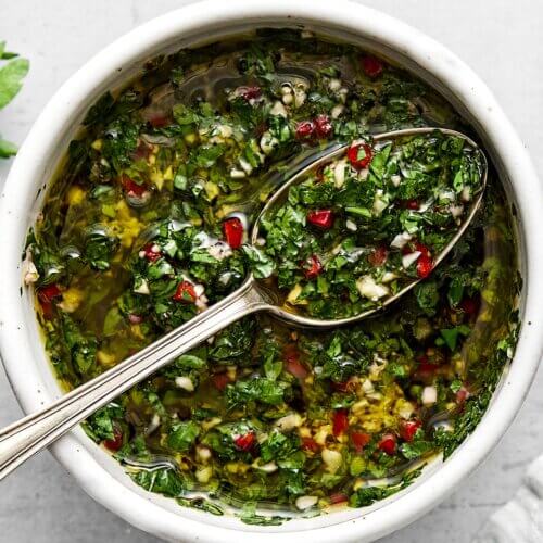 Best chimichurri sauce for grilled meats and more.