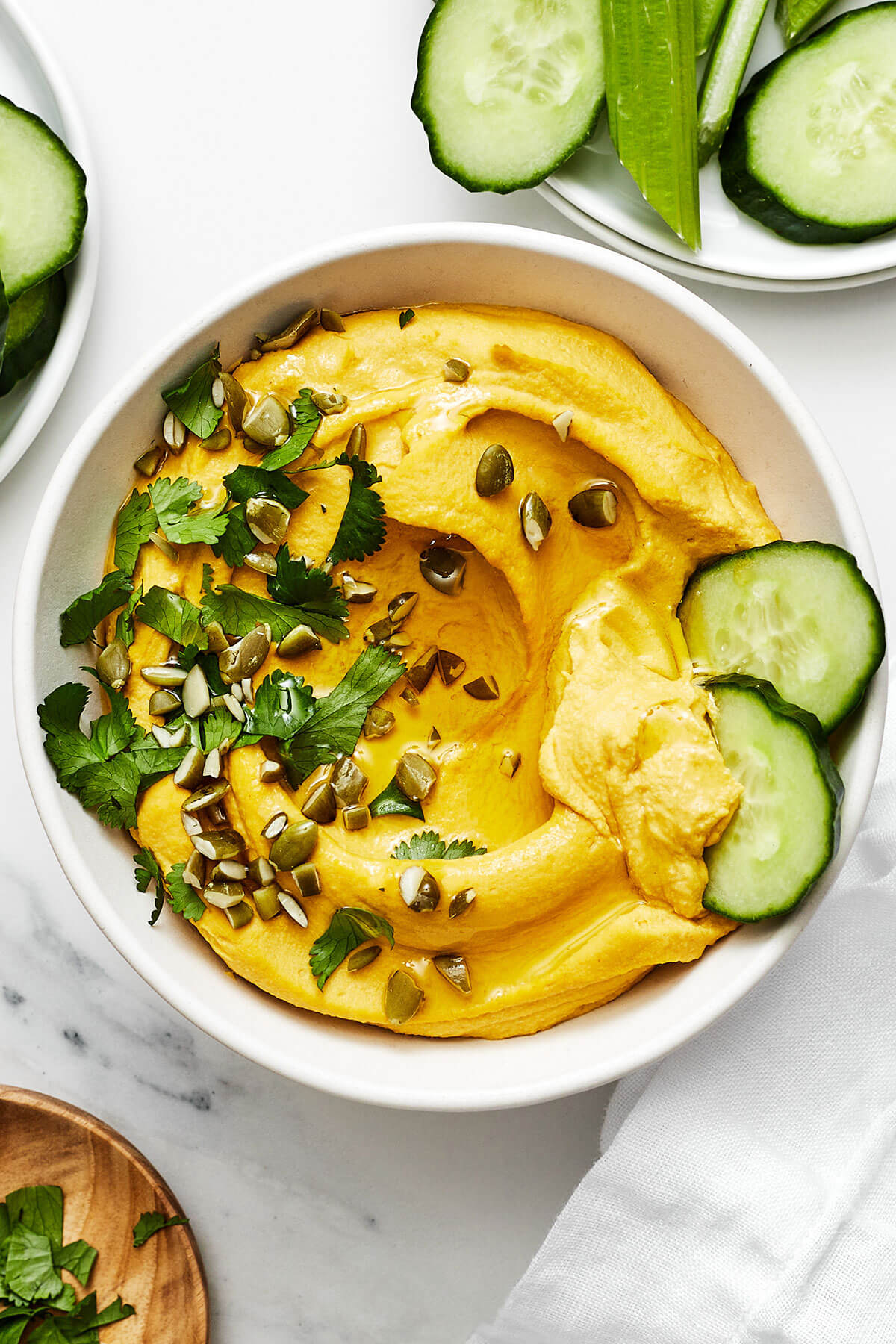 Curated visual reference: Can Turtles Have Carrot Hummus Reference: Roasted Carrot Hummus