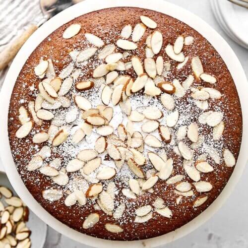 Almond cake recipe.