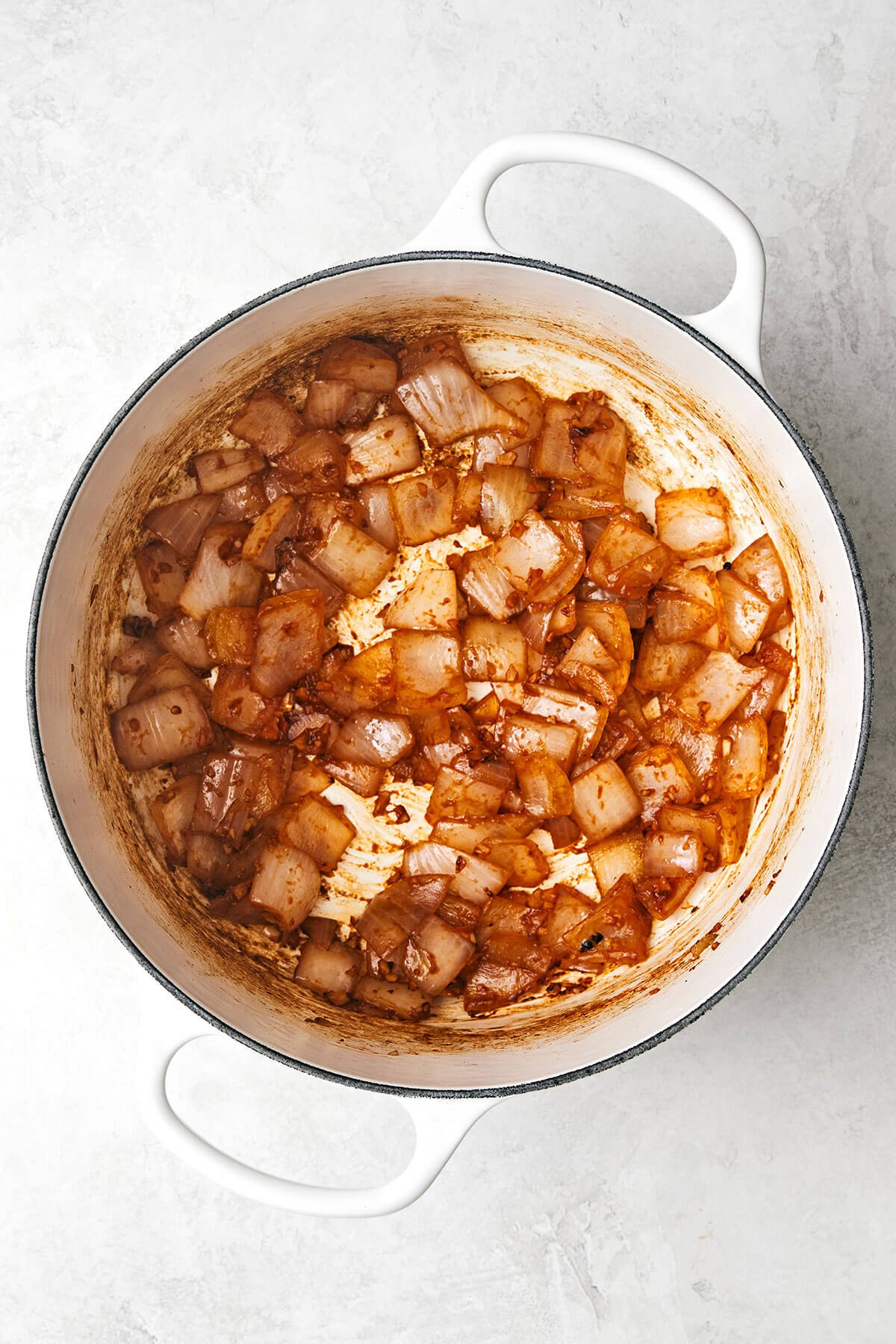 This classic beef stew recipe is a cold-weather one-pot wonder and my favorite for a hearty, comforting, and satisfying meal! Cooking onions in a pot