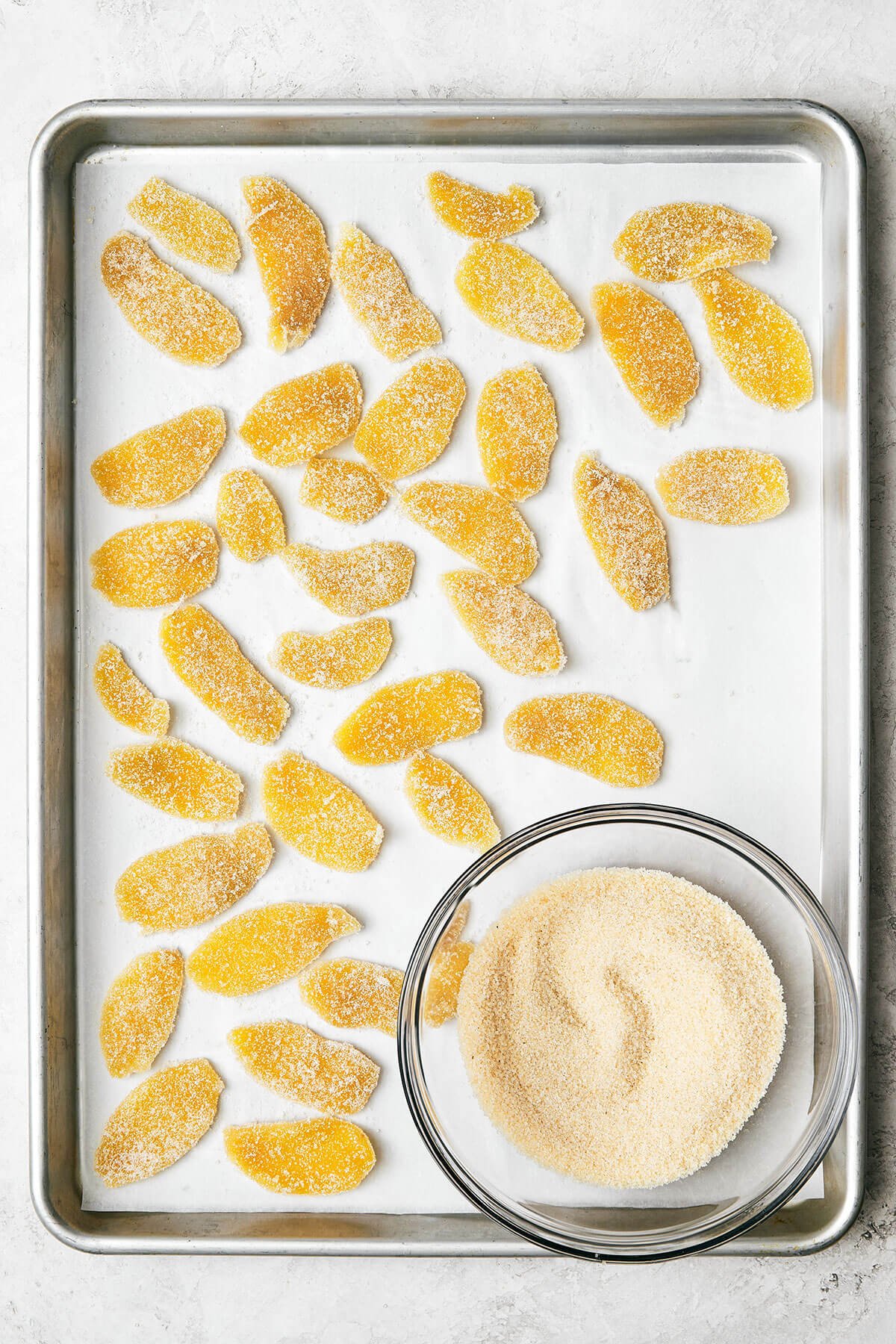 This easy homemade candied ginger is a tasty way to enjoy ginger while reaping all its shining health benefits! Making crystallized ginger
