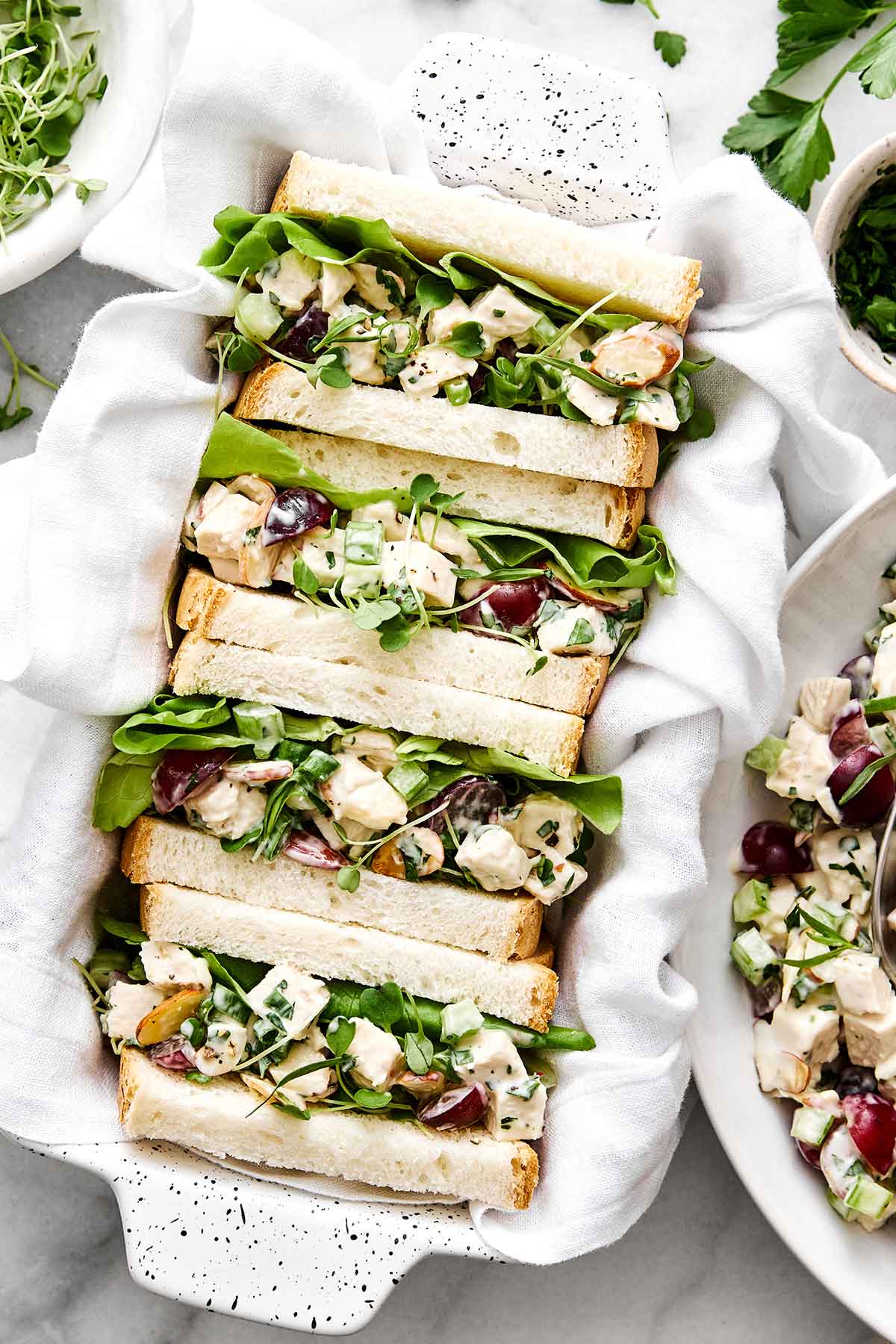 Chicken salad sandwich.