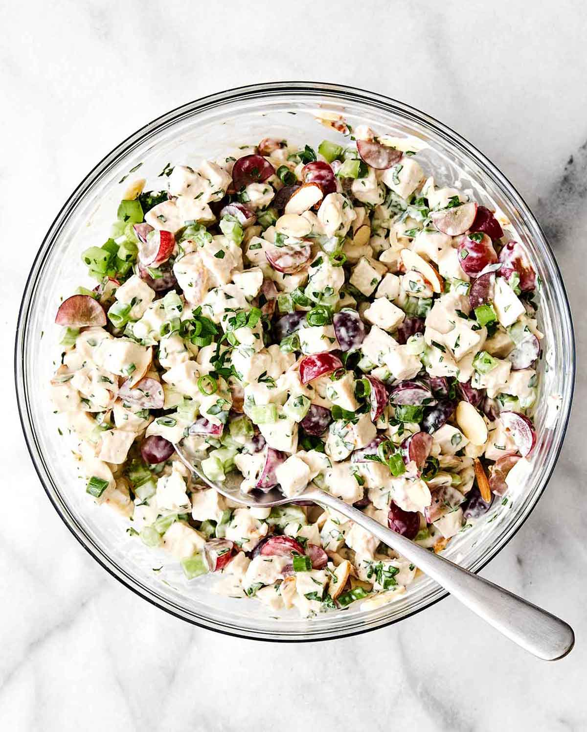 Step five of chicken salad: let it chill