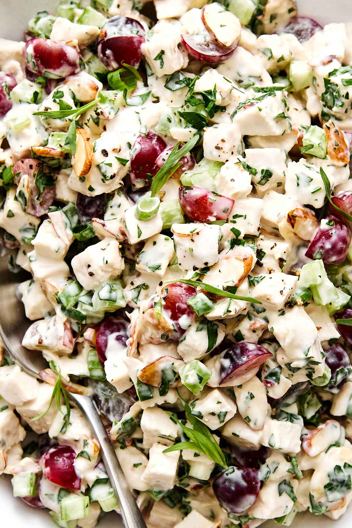 Chicken salad recipe.