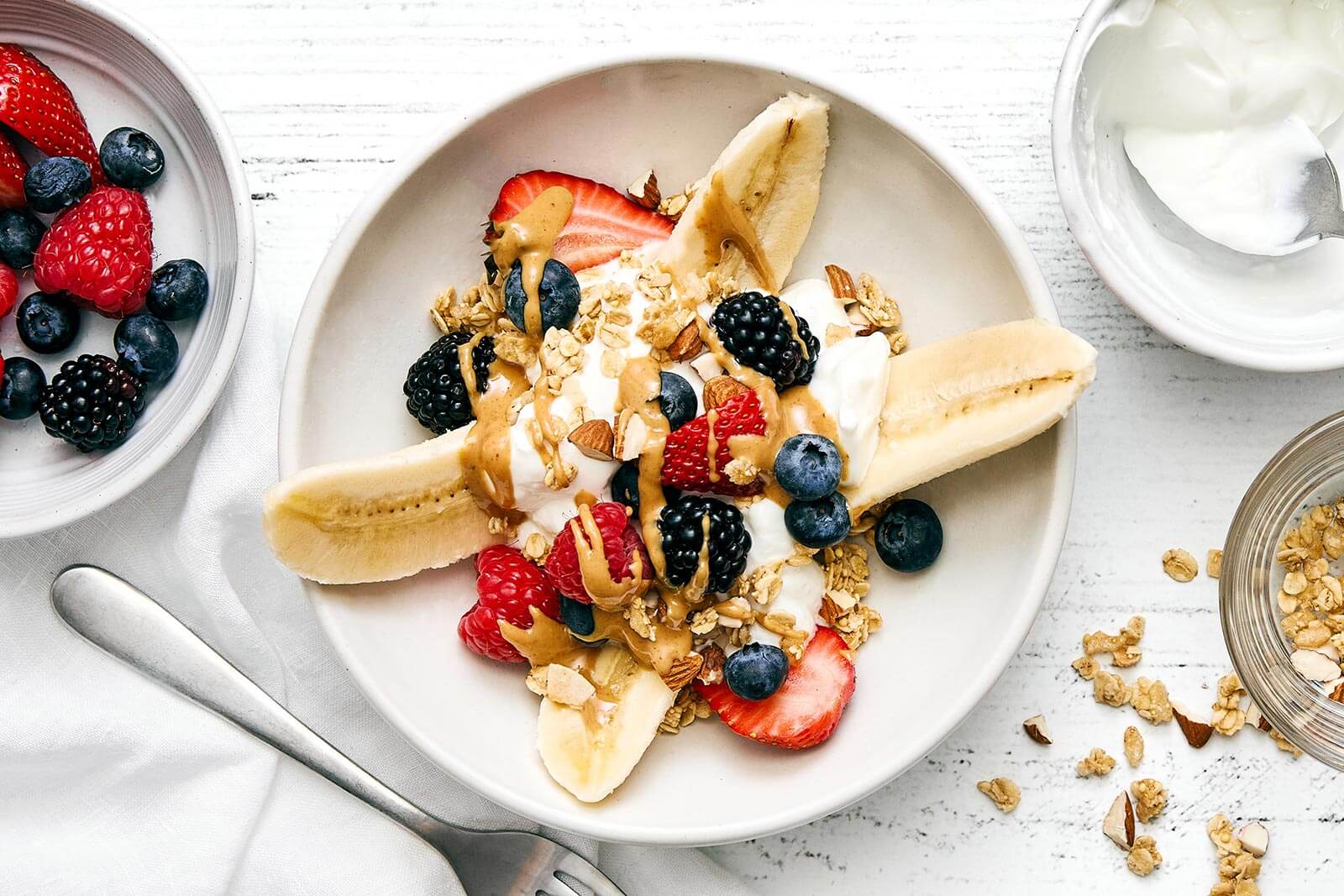 Breakfast Banana Split