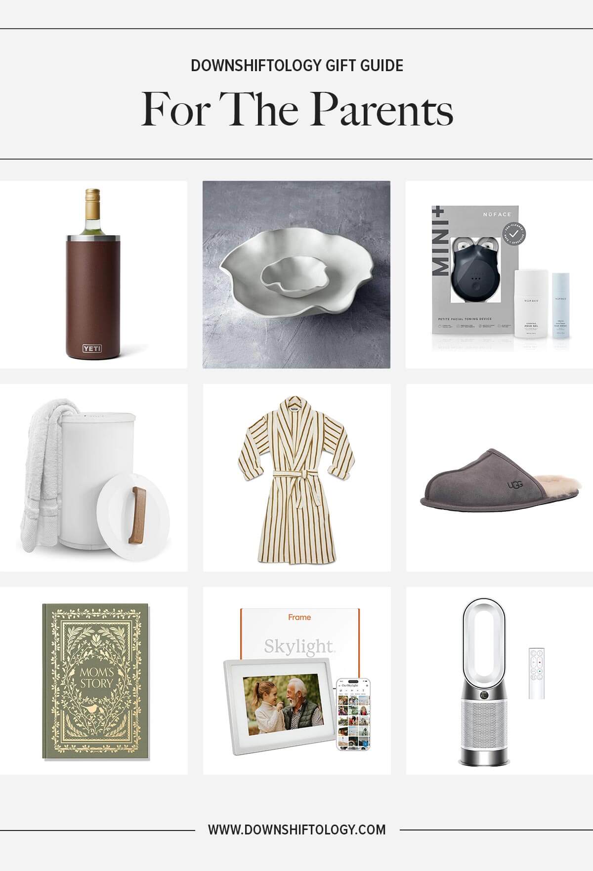 Gift guide for parents.