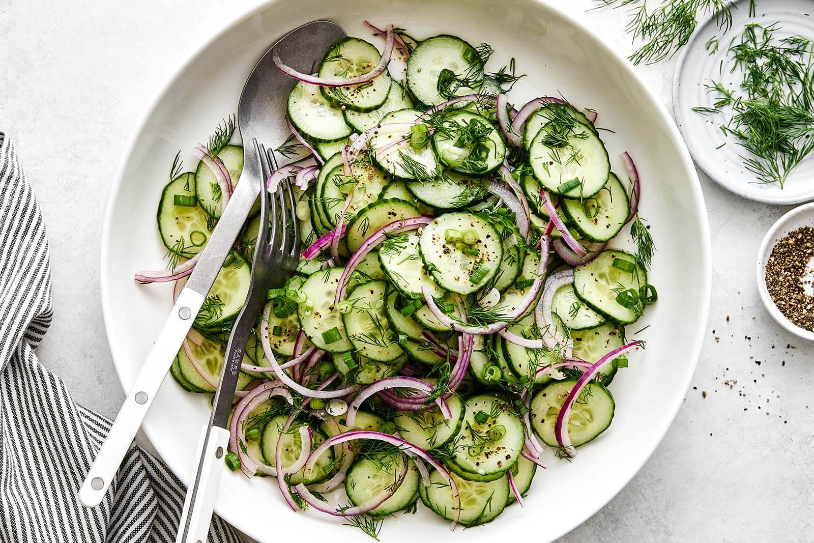 Easy Cucumber Salad
