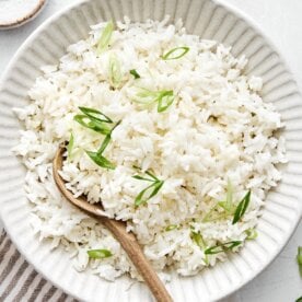 How to make ginger rice.