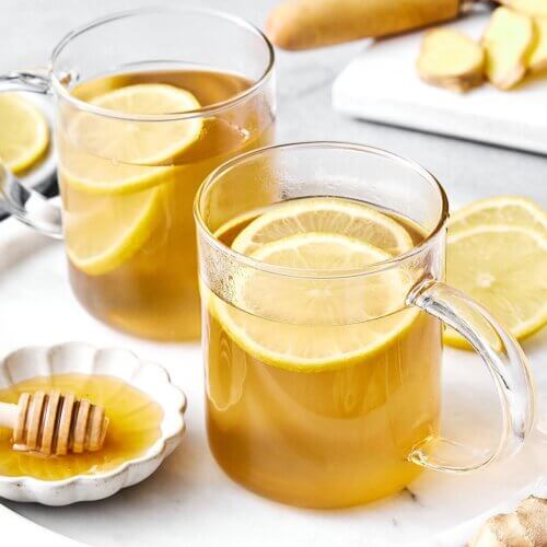 Ginger tea recipe.