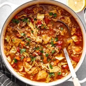 Cabbage roll soup recipe.