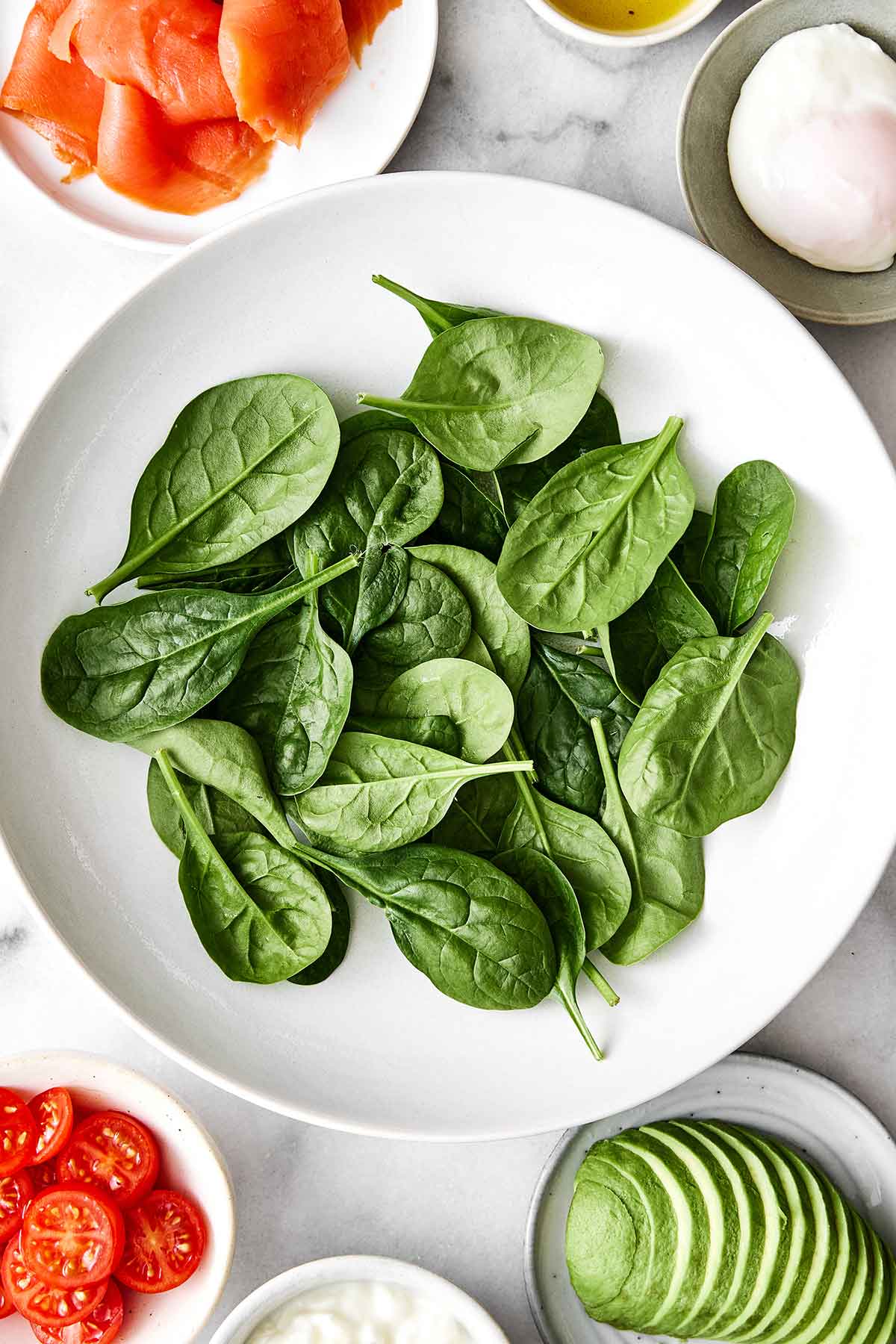 Assembling a high-protein breakfast bowl.