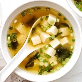 Miso soup recipe.
