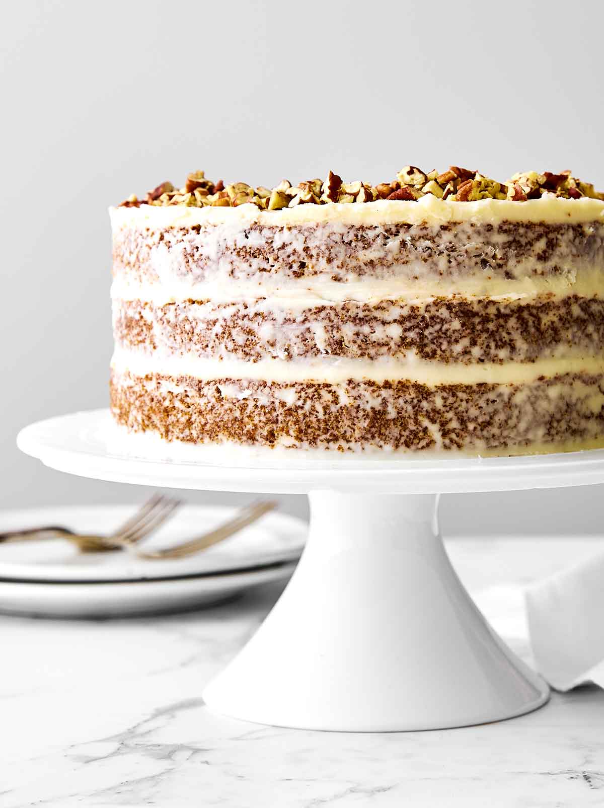 Gluten-free carrot cake recipe.