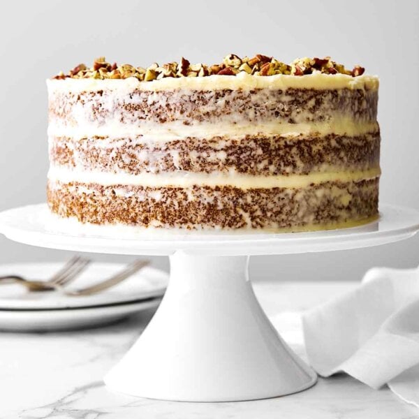Gluten-free carrot cake.