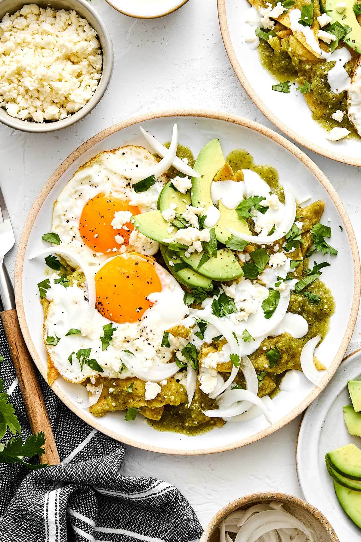 Chilaquiles recipe.