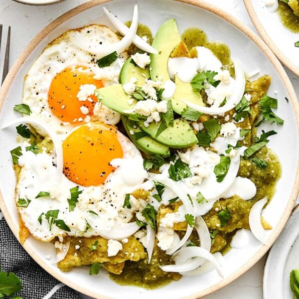 Chilaquiles recipe.