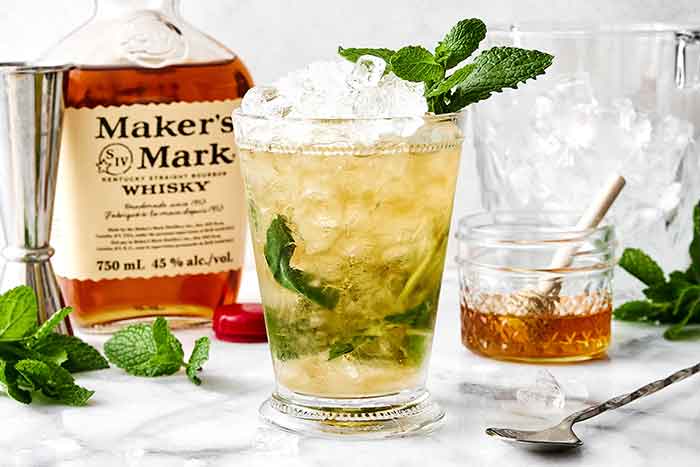 How to make mint julep.