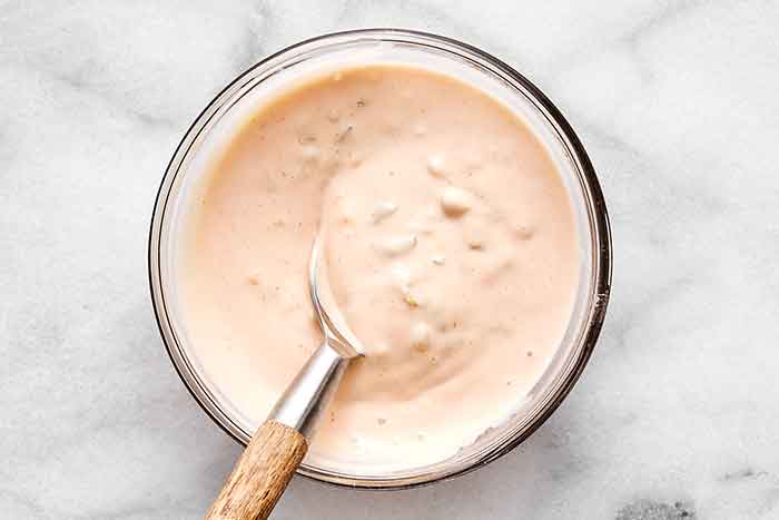 In-N-Out sauce in a bowl.