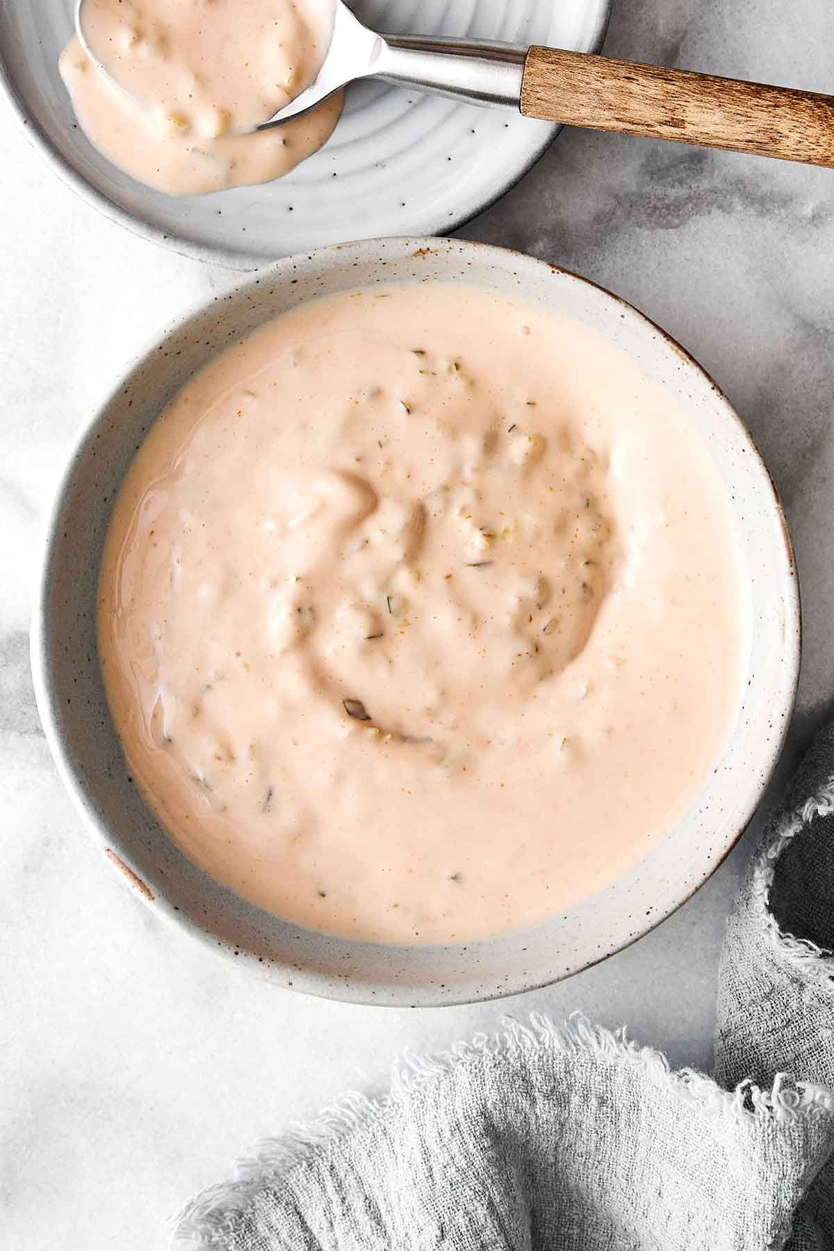 In-N-Out sauce in a bowl.