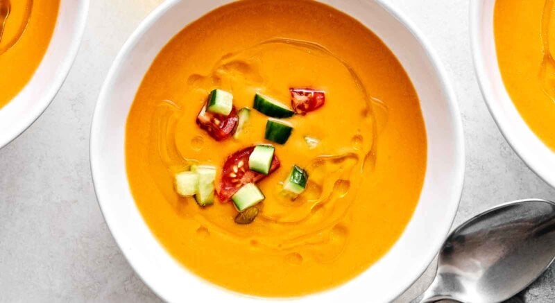 Classic gazpacho recipe.
