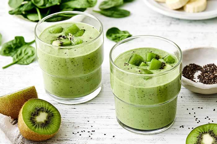 How to make kiwi smoothie recipe.