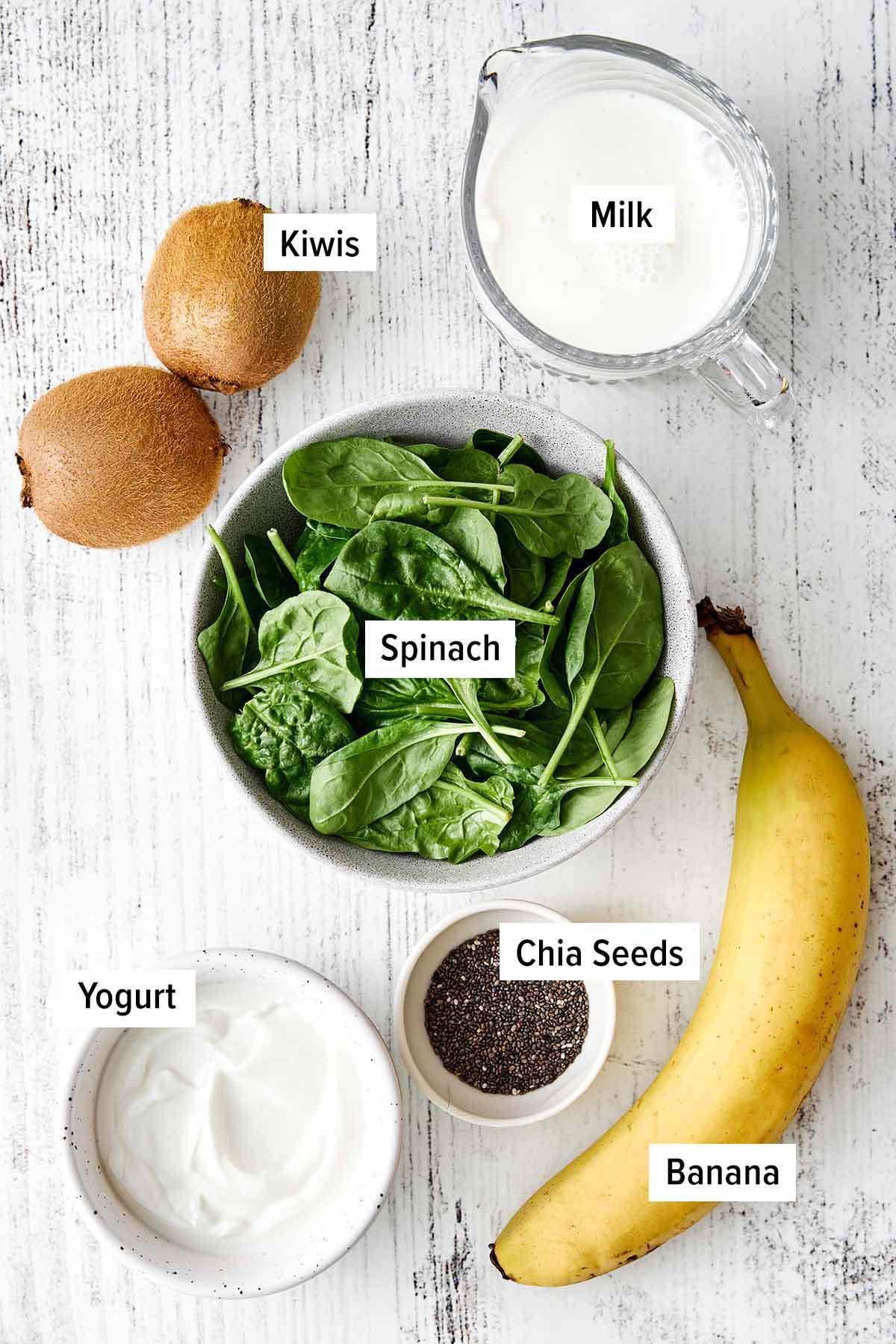 The kiwi breakfast smoothie is a nutritional powerhouse, perfectly filling, and so delicious. The perfect way to start your mornings! Kiwi smoothie ingredients.