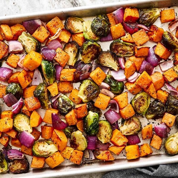 Fall roasted vegetables recipe.