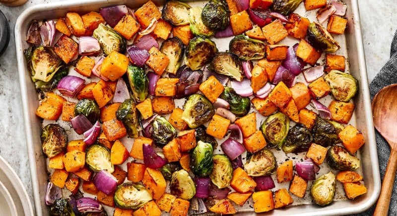 Fall roasted vegetables recipe.