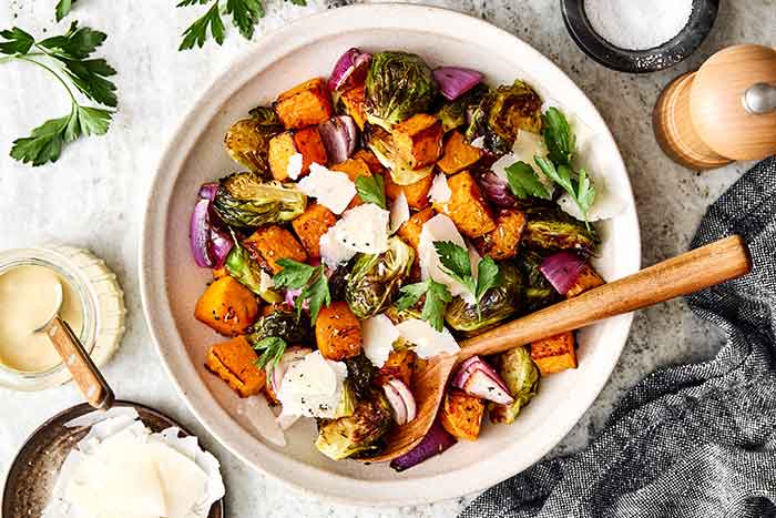 How to make fall roasted vegetables.