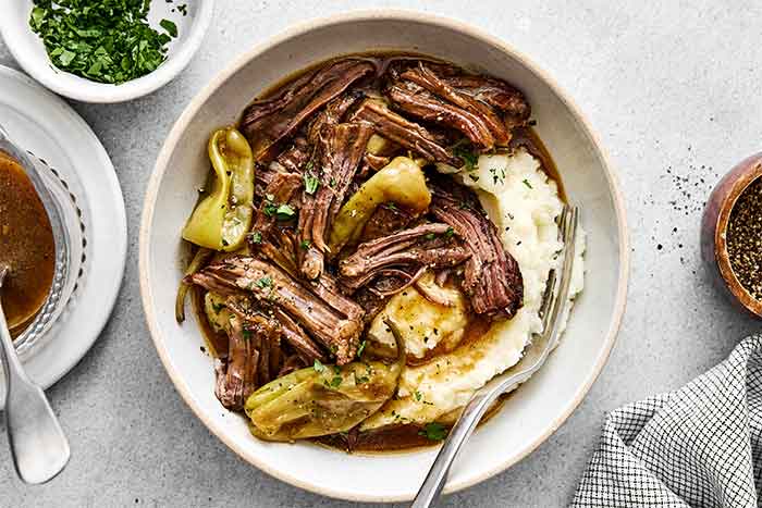 How to make Mississippi pot roast.