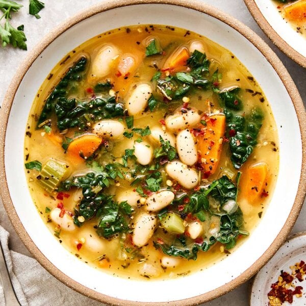 Tuscan white bean soup recipe.